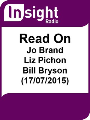 cover image of Read On: Jo Brand, Liz Pichon and Bill Bryson (17/07/2015)